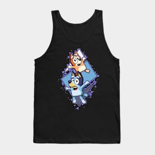 bluey funny Tank Top